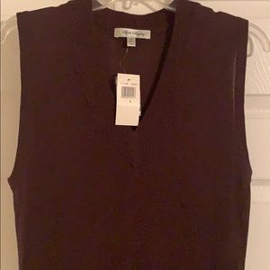 NWT Beth Bowley Sweater Vest Size Large